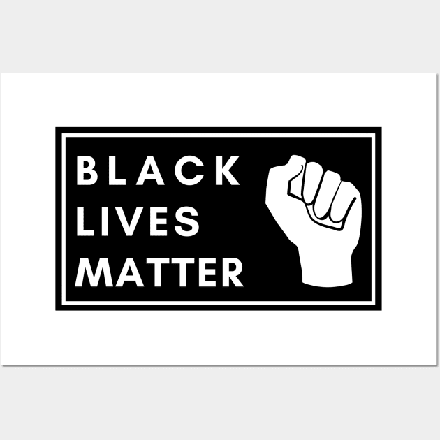 Black Lives Matter! Wall Art by Moshi Moshi Designs